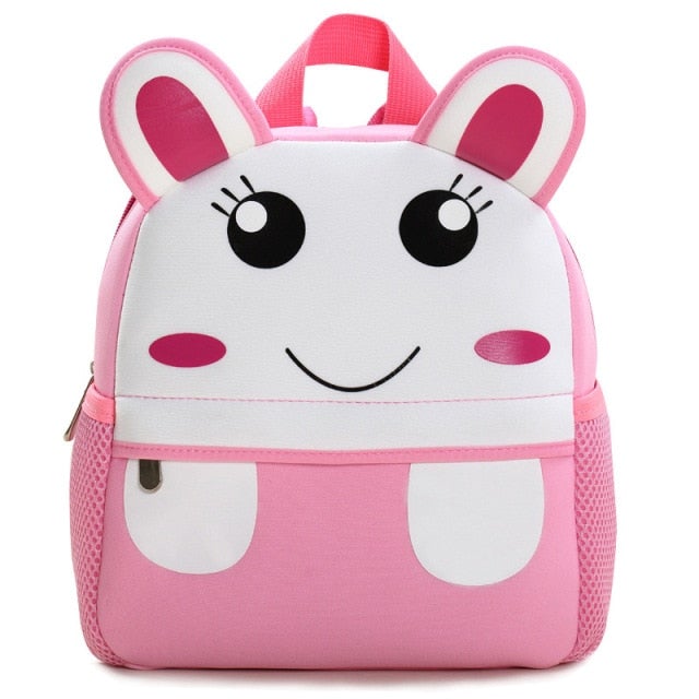 Cartoon Children&#39;s Backpack 30 Animals! School Bags BeSmashing Pink Dog 