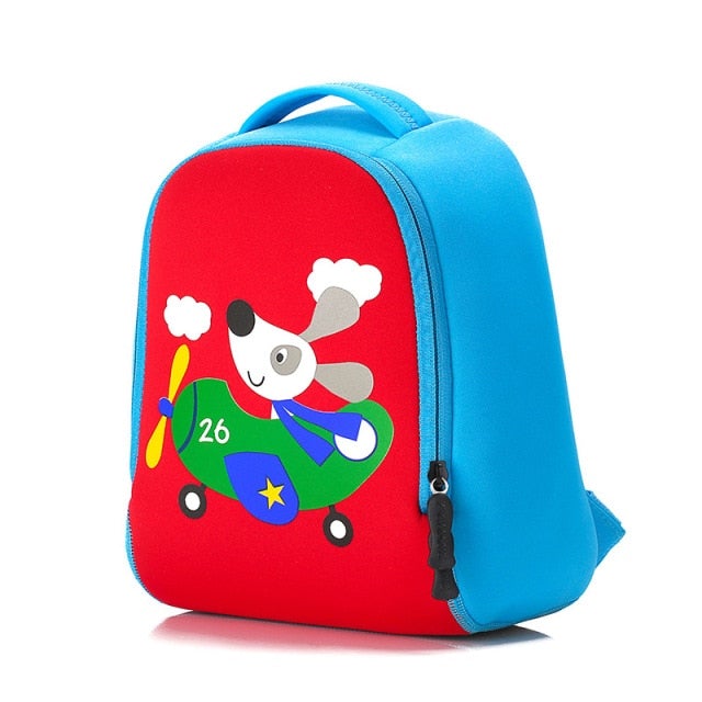 Cartoon Children's Backpack 30 Animals! School Bags BeSmashing Plane 