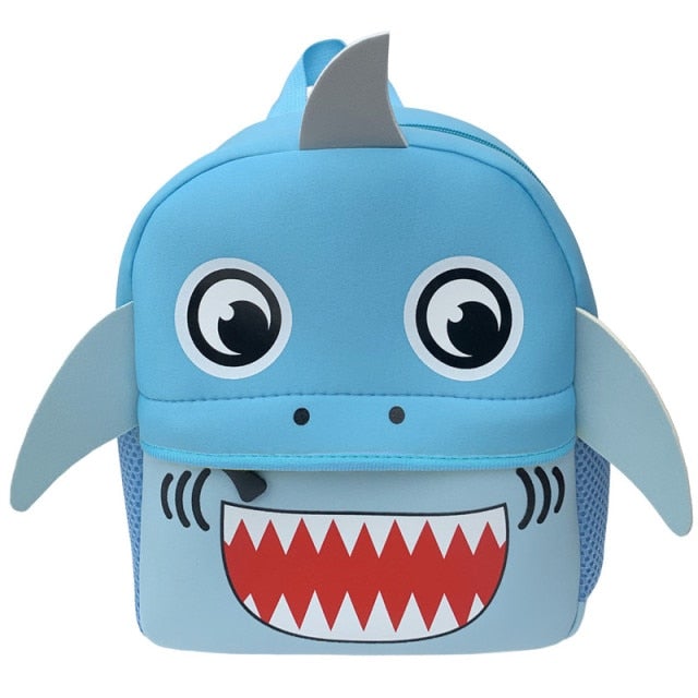 Cartoon Children&#39;s Backpack 30 Animals! School Bags BeSmashing Shark 