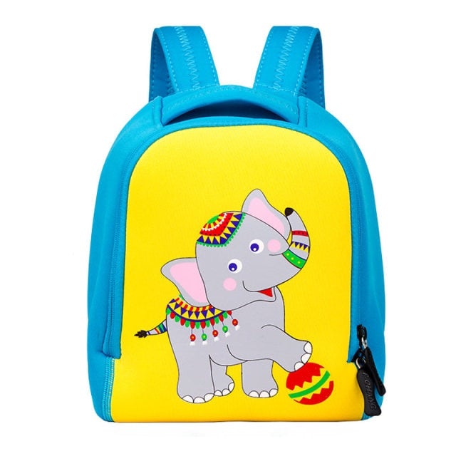 Cartoon Children's Backpack 30 Animals! School Bags BeSmashing Yellow Elephant 