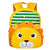 Cartoon Children's Backpack 30 Animals! School Bags BeSmashing Yellow Lion 