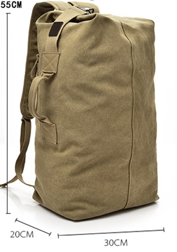 Classic Heavy Duty Canvas Duffel Bag Duffel Bags BeSmashing 