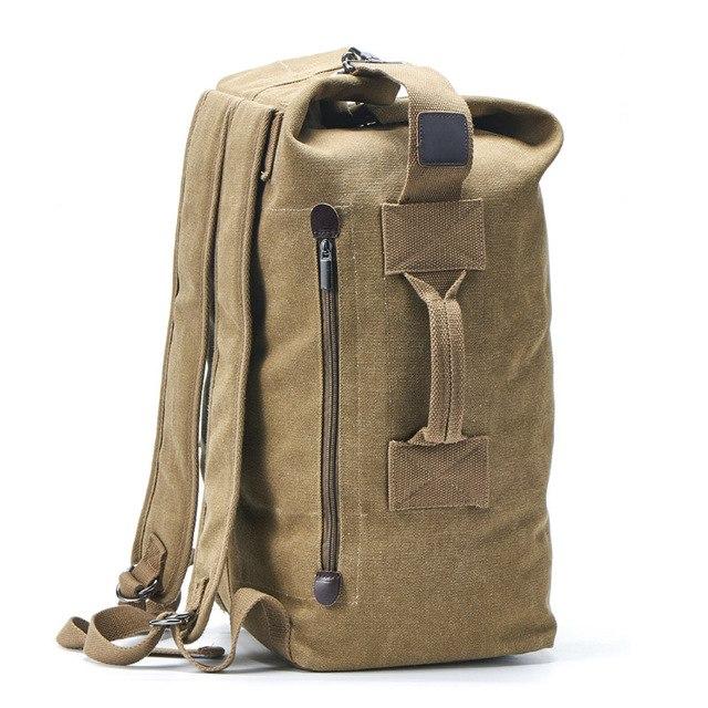 Heavy duty outlet canvas duffle bag