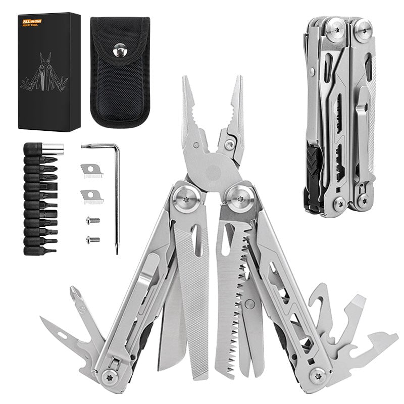 Heavy Duty Pocket 18 in 1 Multi Tool Multifunction Tools & Knives BeSmashing Steel 