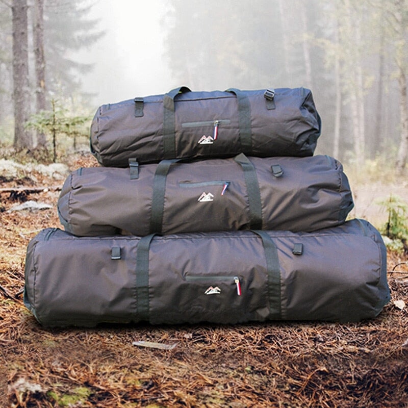 Large Waterproof Tent and Camping Bag Duffel Bags BeSmashing 