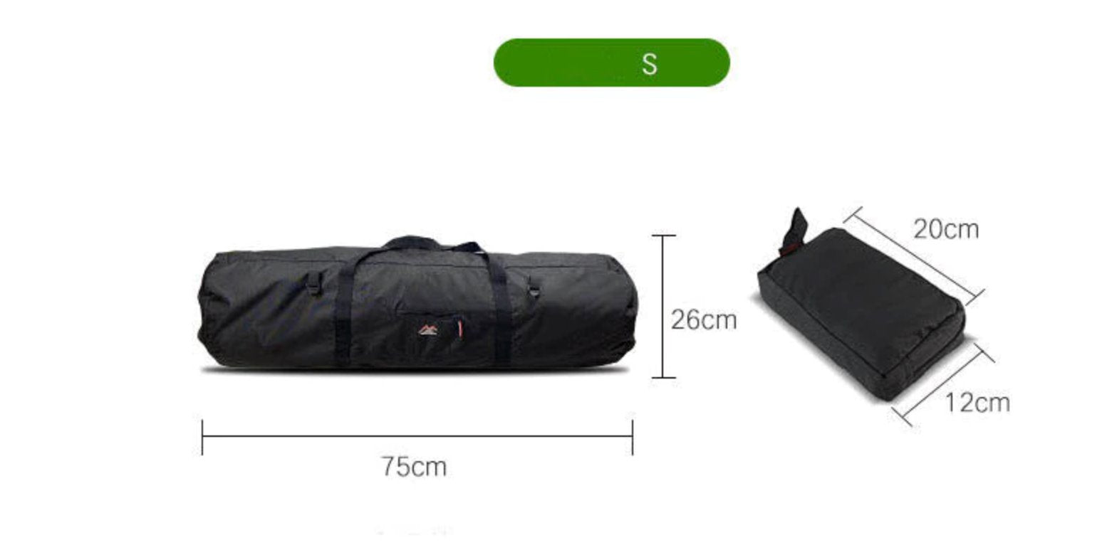 Large Waterproof Tent and Camping Bag Duffel Bags BeSmashing 