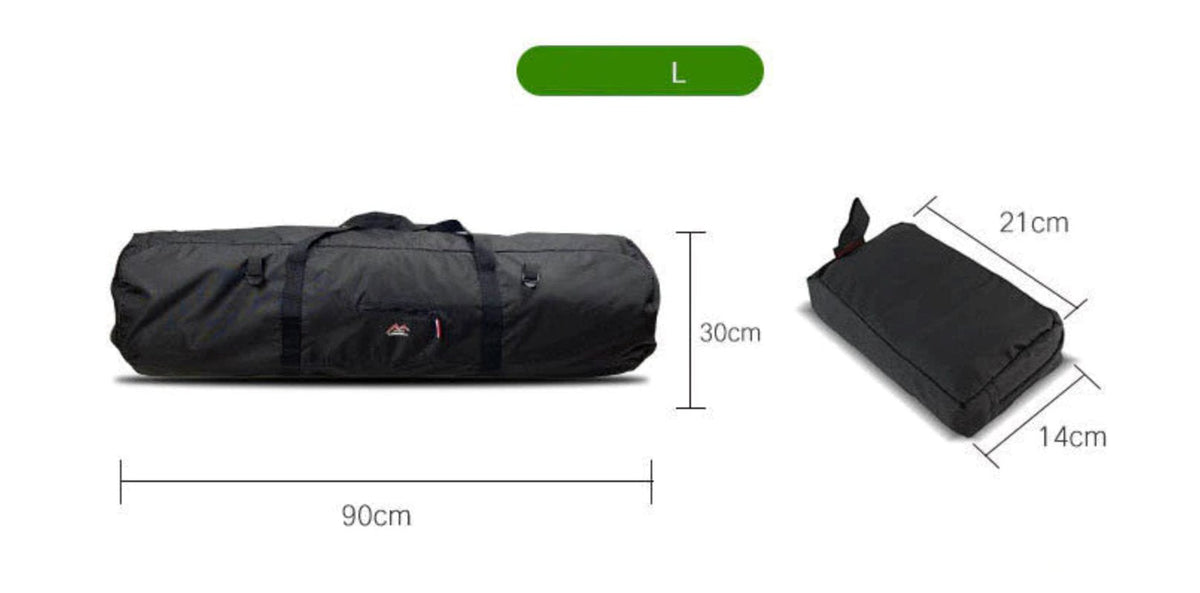 Large Waterproof Tent and Camping Bag Duffel Bags BeSmashing 