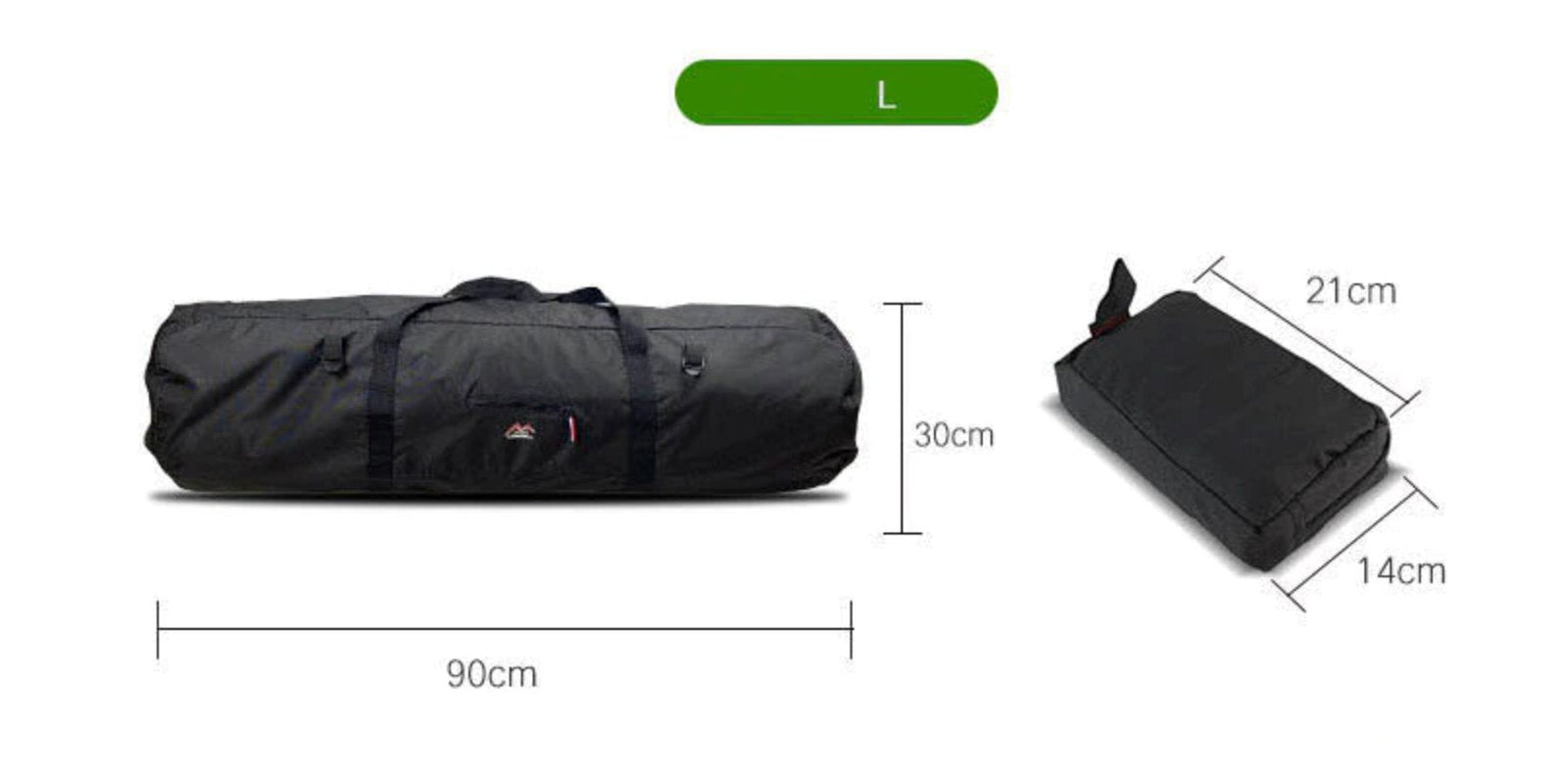 Large Waterproof Tent and Camping Bag Duffel Bags BeSmashing 