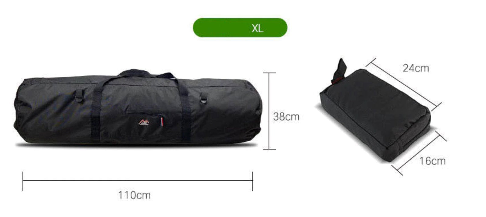 Large Waterproof Tent and Camping Bag Duffel Bags BeSmashing 
