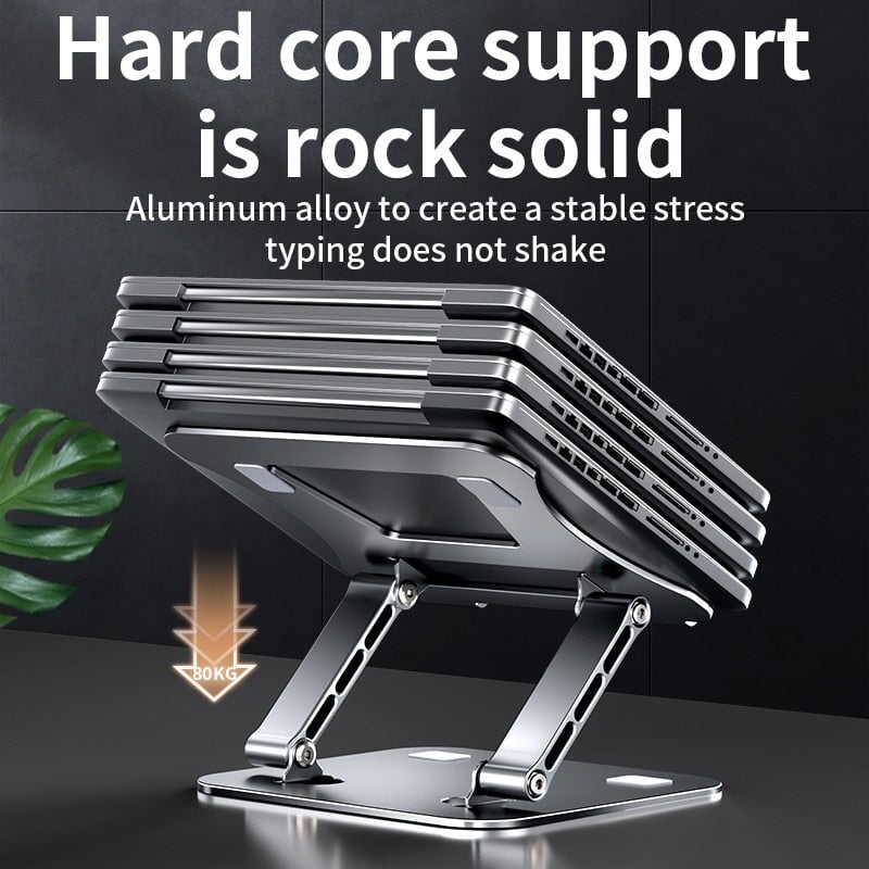 Portable Aluminium Laptop Stand Tablet Computer Docks & Stands BeSmashing 