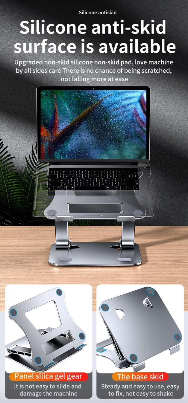 Portable Aluminium Laptop Stand Tablet Computer Docks & Stands BeSmashing 