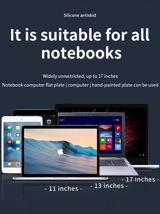 Portable Aluminium Laptop Stand Tablet Computer Docks & Stands BeSmashing 