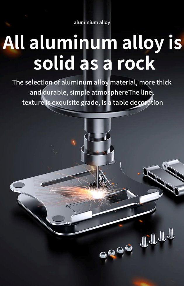 Portable Aluminium Laptop Stand Tablet Computer Docks & Stands BeSmashing 