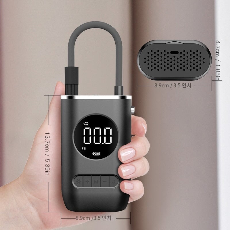 Portable Car Tyre Inflator Pump Inflatable Pump BeSmashing 