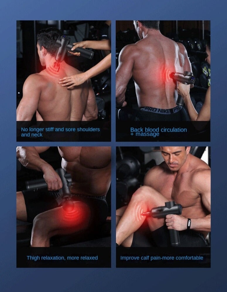 Professional High Frequency Massage Gun Massages BeSmashing 