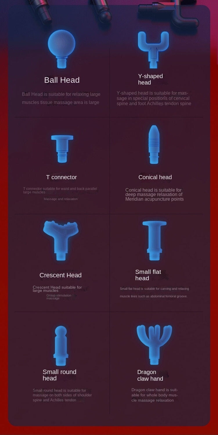 Professional High Frequency Massage Gun Massages BeSmashing 