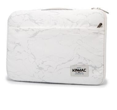 Shock &amp; Water Resistant Laptop Sleeve Laptop Bags &amp; Cases BeSmashing White Marble 12 Inch 