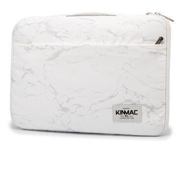 Shock & Water Resistant Laptop Sleeve Laptop Bags & Cases BeSmashing White Marble 12 Inch 