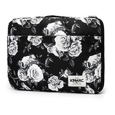 Shock & Water Resistant Laptop Sleeve Laptop Bags & Cases BeSmashing White Rose 12 Inch 