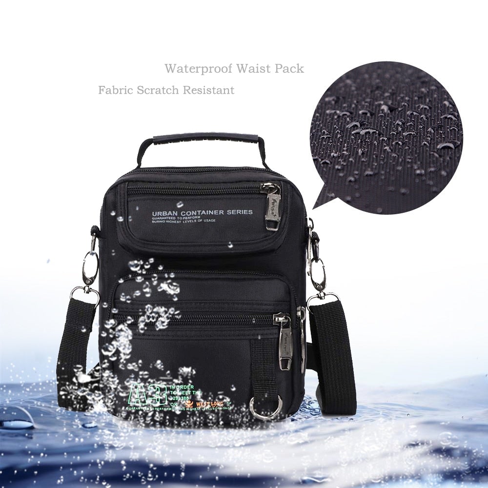 Shoulder & Waist Messenger Bag Messenger Bags BeSmashing 