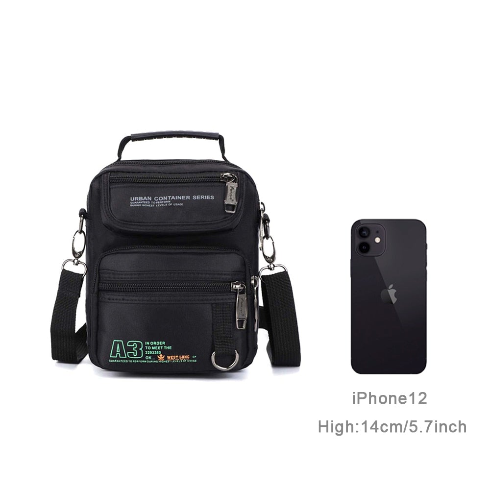 Shoulder & Waist Messenger Bag Messenger Bags BeSmashing 