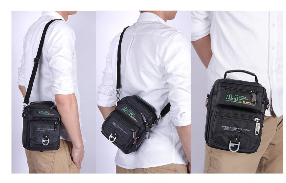 Shoulder & Waist Messenger Bag Messenger Bags BeSmashing 