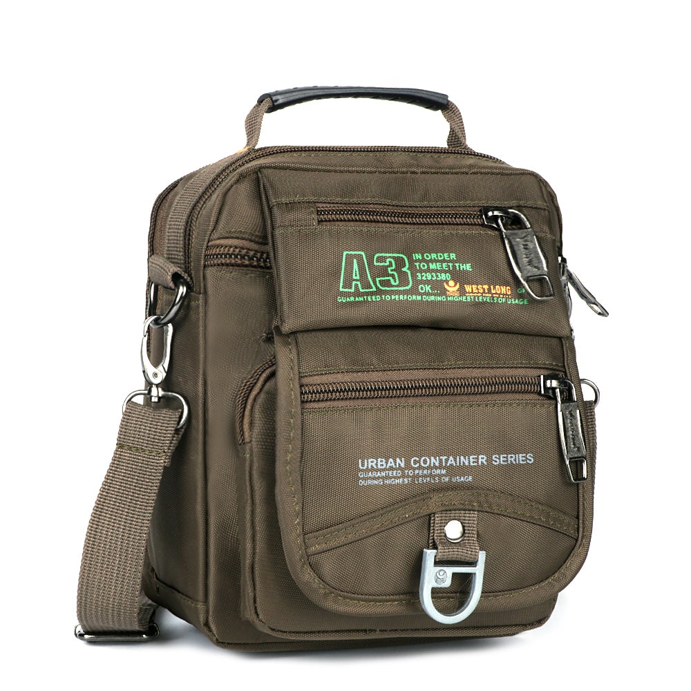 Shoulder & Waist Messenger Bag Messenger Bags BeSmashing Brown 