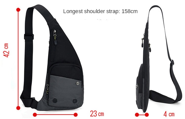 Slim discount shoulder bag