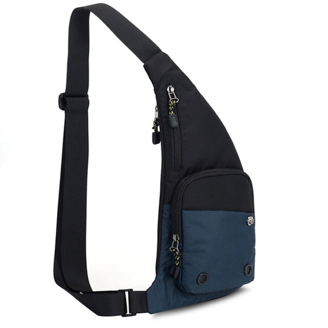 Slim Shoulder Bag Backpacks BeSmashing Dark Blue 