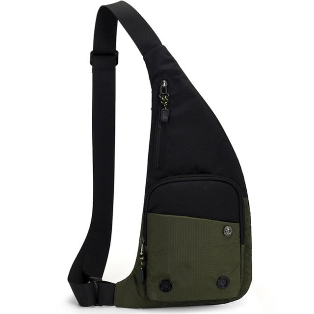 Slim Shoulder Bag Backpacks BeSmashing Green 