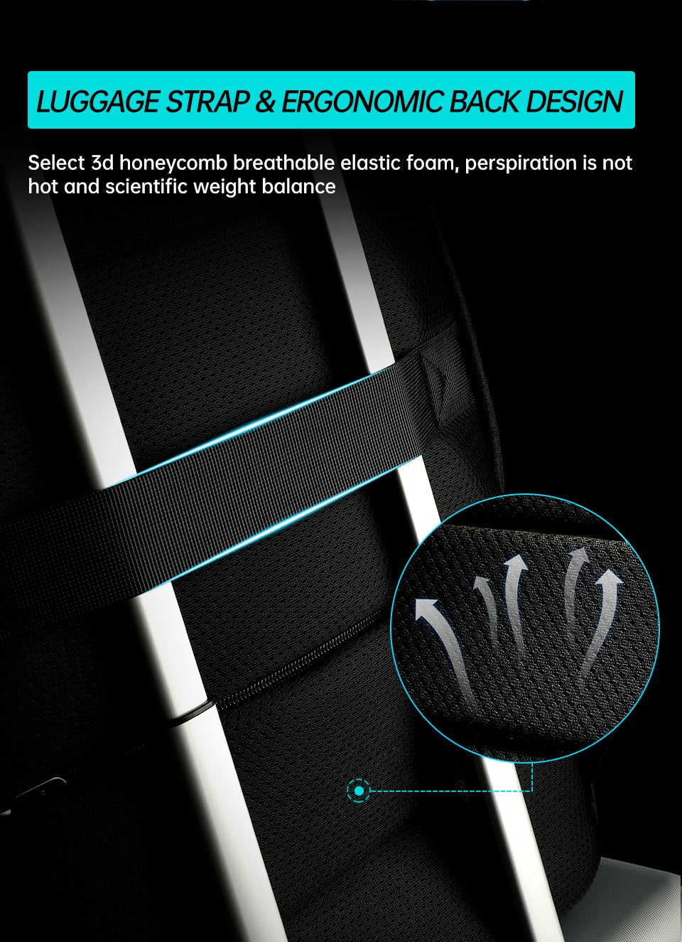 Waterproof Anti Theft Laptop Backpack Duffel Bags BeSmashing 