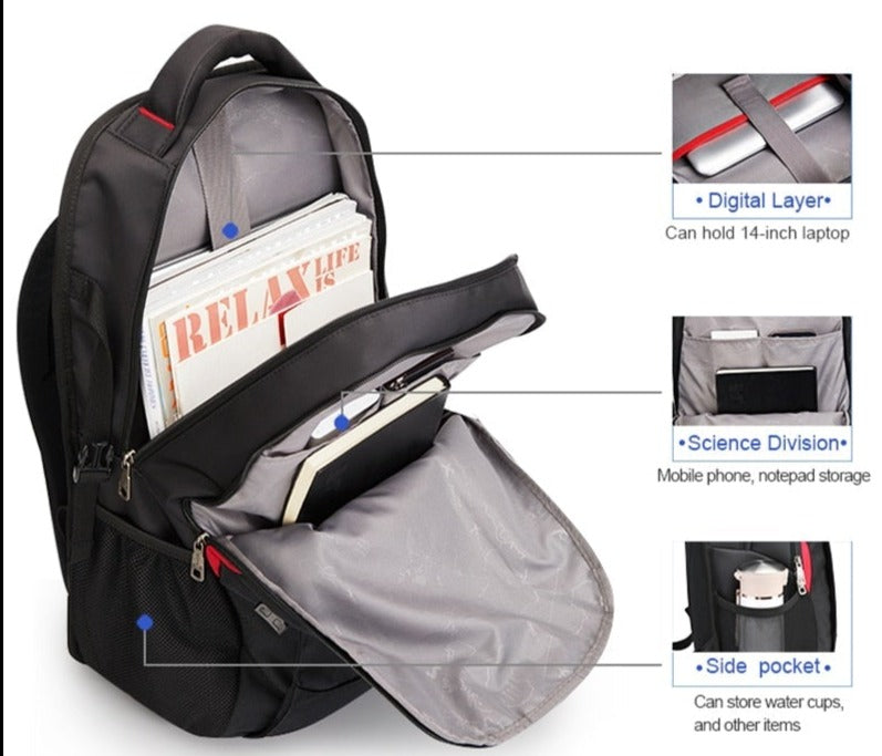 Waterproof Daily Laptop Backpack Backpacks BeSmashing 
