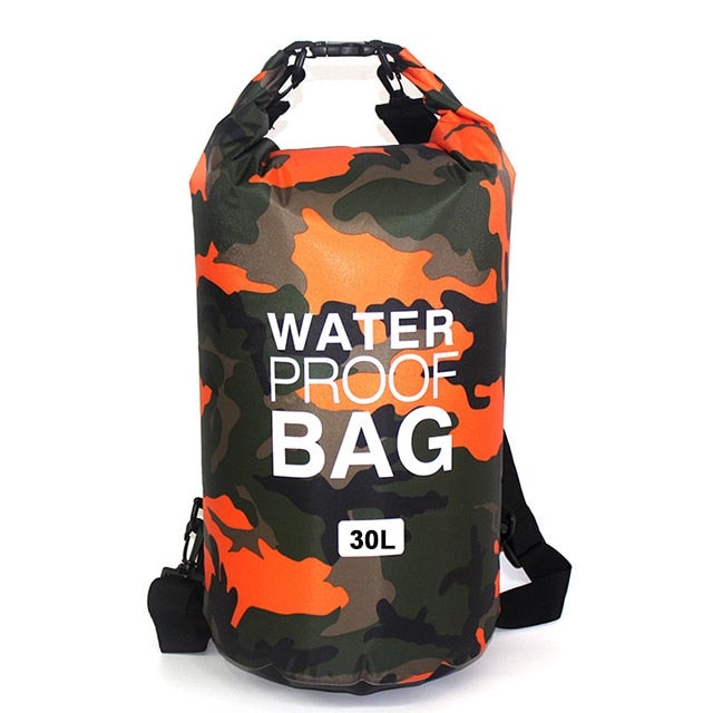 Waterproof Dry Bag 6 Sizes! Swimming Bags BeSmashing 30L Orange 