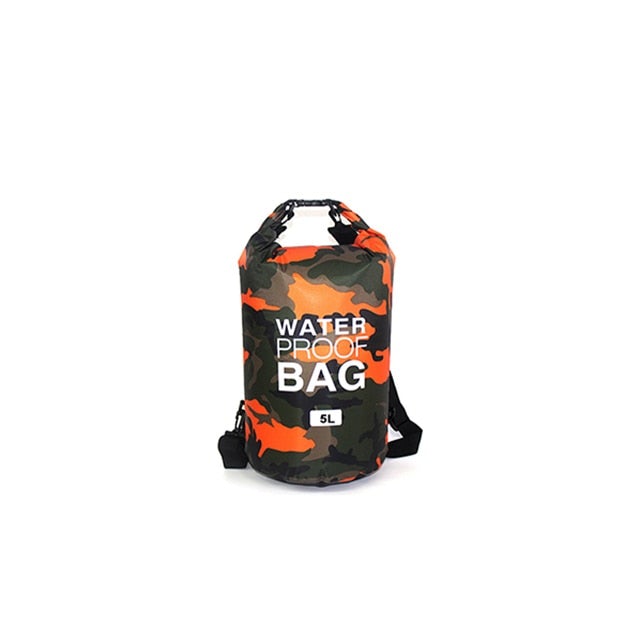 Waterproof Dry Bag 6 Sizes! Swimming Bags BeSmashing 5L Orange 