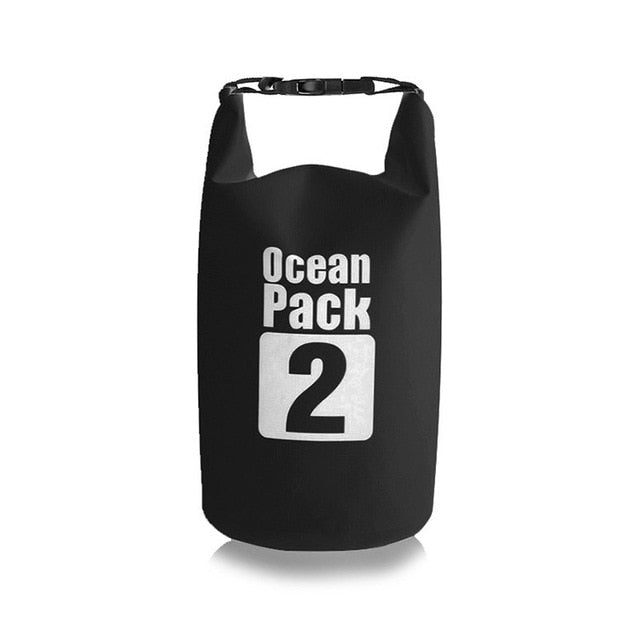Waterproof Dry Bag Swimming Bags BeSmashing Black 2 Litre 