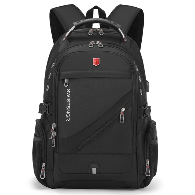 Waterproof Laptop Backpack Laptop Bags & Cases BeSmashing Black 17 Inch 