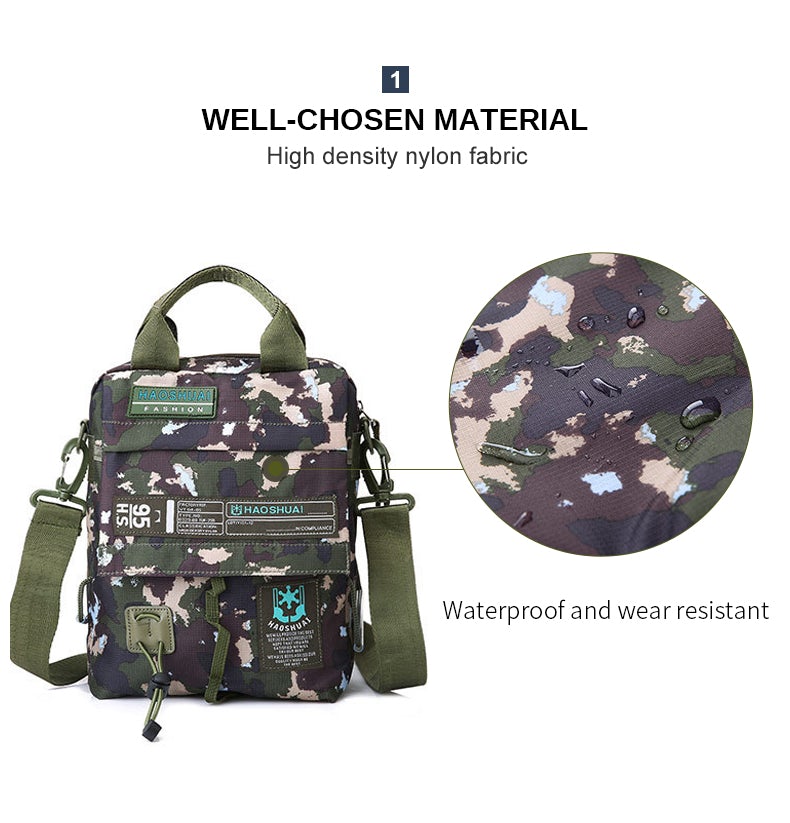 Waterproof Shoulder & Waist Messenger Bag Messenger Bags BeSmashing 
