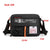 Waterproof Shoulder & Waist Messenger Bag Messenger Bags BeSmashing Black Waist 25 x 18 x 7cm 