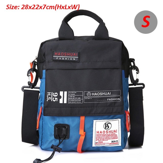 Waterproof Shoulder & Waist Messenger Bag Messenger Bags BeSmashing Sky Blue Small 28 x 22 x 7cm 